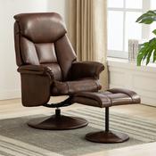 Kerry Ease Back Recliner w/ Stool image