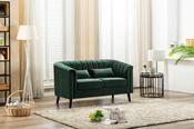 Queenie Loveseat Green image