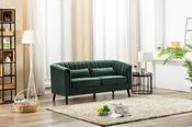 Queenie 3 Seat Sofa Green image