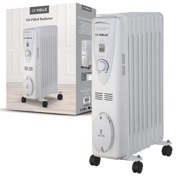 Tower Fan De Vielle 2000w Dual Fan Heater Eterna 2kW Electric Wall