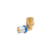 Ape Male Elbow Blue 3/4 X 26