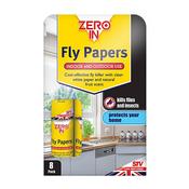 Zero In Fly Papers 8pack | ZER878