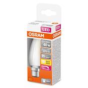 Osram B22 BC Candle|Frosted LED|40W|470L|Dimmable image