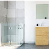 Cara 1/2 Height Corner Entry Door-tile900