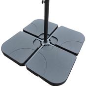 Water Fillable Base For Cross Base Cantilever Parasol | 4 Piece image