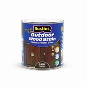 Rustins Quick Dry Woodstain Walnut Satin 250ml |r690146