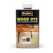 Rustins Wood Dye Solvent Based Walnut 250ml r650063