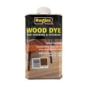 Rustins Wood Dye Brown Mahogany (solvent Based) 1ltr | R650076