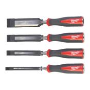 Milwaukee 4pc Set Beveled Edge Chisels
