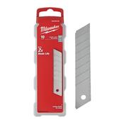 Milwaukee 25mm Silver Snap Blade 10pcs
