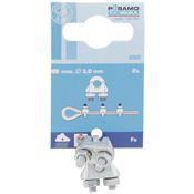 Posamo Wire Rope Clip 8mm Zinc Plated (2) | PS2100600029