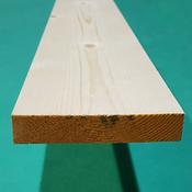 4.8m - 100 X 22 Square Edge White Deal (4x1)