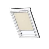 Manual Blackout Blind Beige Aluminium Channel 104 image
