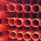 6m Lengths Red Esb Ducting | Choose Diameter
