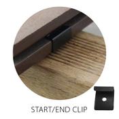 Montana Composite Decking End Pieces For Timber Joists | Pack Of 25 image