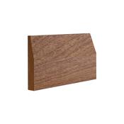 Deanta Half Splayed Architrave Walnut 80 X 18mm