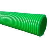 110mm Green Twinwall Fibre Optic Ducting Pipe 6m
