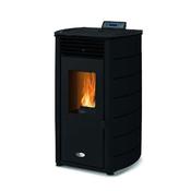 Solis K100 Curved 8kw Pellet Stove Black