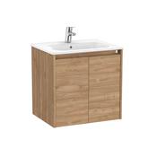 Roca Tenet 60cm Unit Basin Walnut