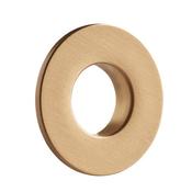 Rt Large Overflow Ring Brushed Brass | Ovmca