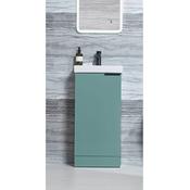 Rt Large Cadence 400mm Cloakroom Unit Viridian Green