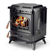 Stanley Erin Boiler Stove 14.2kW | Black Enamel image