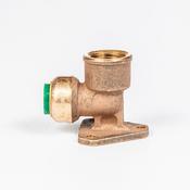  1/2" Tectite Bsp Backplate Elbow
