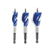 Irwin Blue Groove 6X Stubby Wood Bit Set 3 Piece | IRW1922006 
