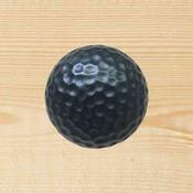 Black Hammered Knob
