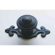 Black Knob &amp; Short Plate