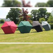 Culcita 2.7m Parasol With Crank | Choose Colour image