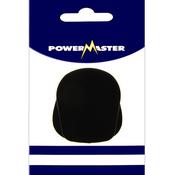Powermaster 13amp 3 Pin Rubberised Plug Black | 1738-36