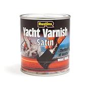Rustins Yacht Varnish Clear Satin 2.5ltr |r690316
