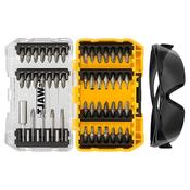 Dewalt 47pc Screw Driving Set + Safety Glasses | DEWDT70703QZ