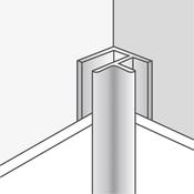 Dumawall Aluminium Universal Corner | 2.6m
