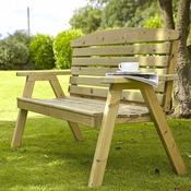 Hetton 3 Seater Bench | Large  image