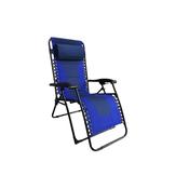 Classic Padded Zero Gravity Chair Blue image