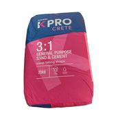 Kilsaran Kpro Crete 3:1 Sand &amp; Cement Mix | 25kg Bag image
