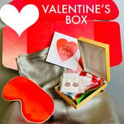 Valentines gift Box For Her. Gift ideas. Girlfriend present. Valentines day. image