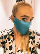 Turquoise Silk Mask — Meab Enamels