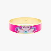 Só Hot Pink gold Plated Bracelet — Meab Enamels image