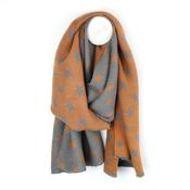 Crinkle Star Scarf - Orange

heart image