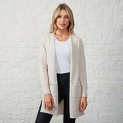 Edge To Edge Pocket Cardigan - Beige

heart