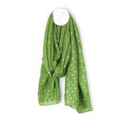 Foil Spot Print Scarf - Green

heart image