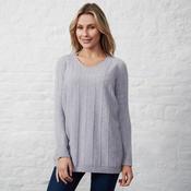 Stripe Panel Jumper - Pearl Grey

heart image