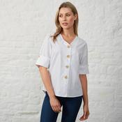 V Neck Swing Shirt - White

heart image