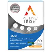 Active Iron &amp; B Complex Plus For Men 60 Capsules
