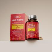 fabÜ SHROOMS CHOLESTEROL &amp; HEART 90 Tablets