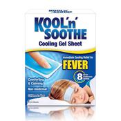 Kool n Soothe Children's Fever Cooling Gel Sheets