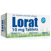 Lorat 10mg Loratidine Tablets 28's image